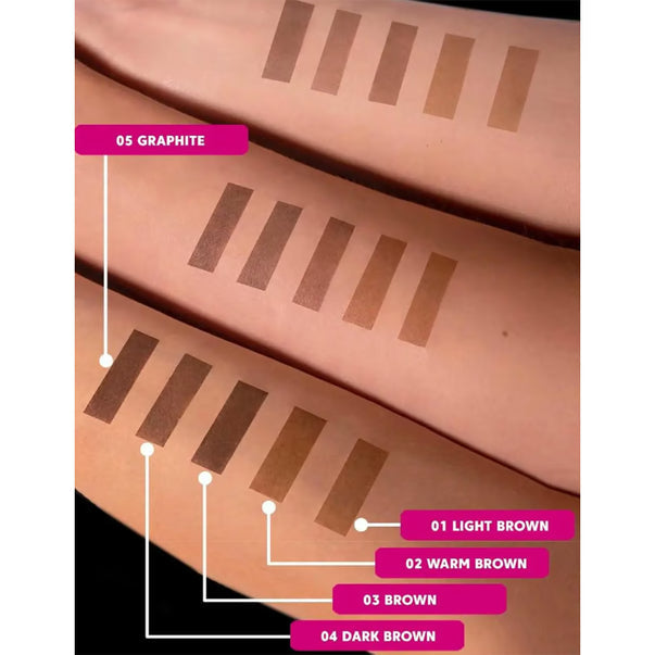ZOLA - Eyebrow Tint With Collagen 02 Warm Brown, 5ml and 15ml